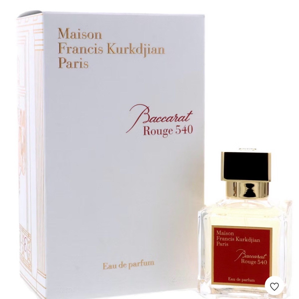 New!!! Maison Francis Kurkdjian Baccarat Rouge 540 Eau De Parfum, 2.4 Oz